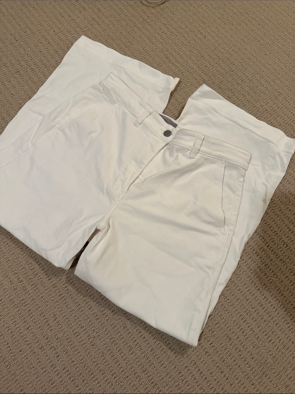 Everlane White Womans Jeans
